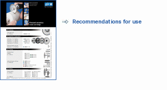 Recommendations for use 